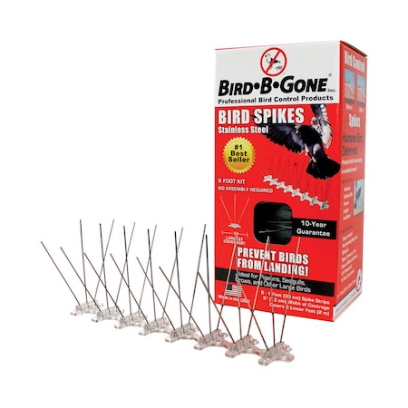 Bird-B-Gone Bird-B-Gone Bird Repelling Spikes For Assorted Species MM2001-5/6
